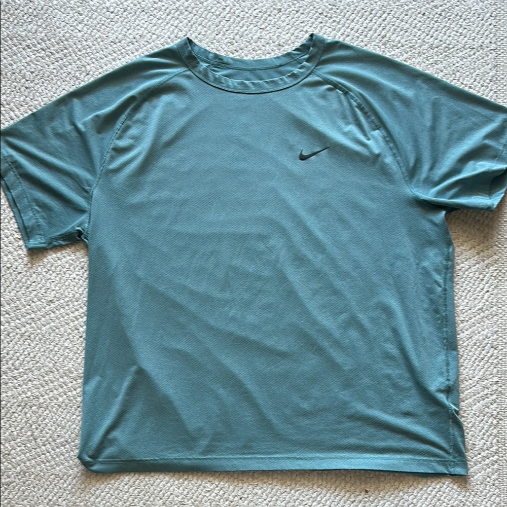 Nike Teal Dri fit Sports Tee